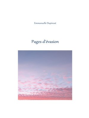 cover image of Pages d'évasion
